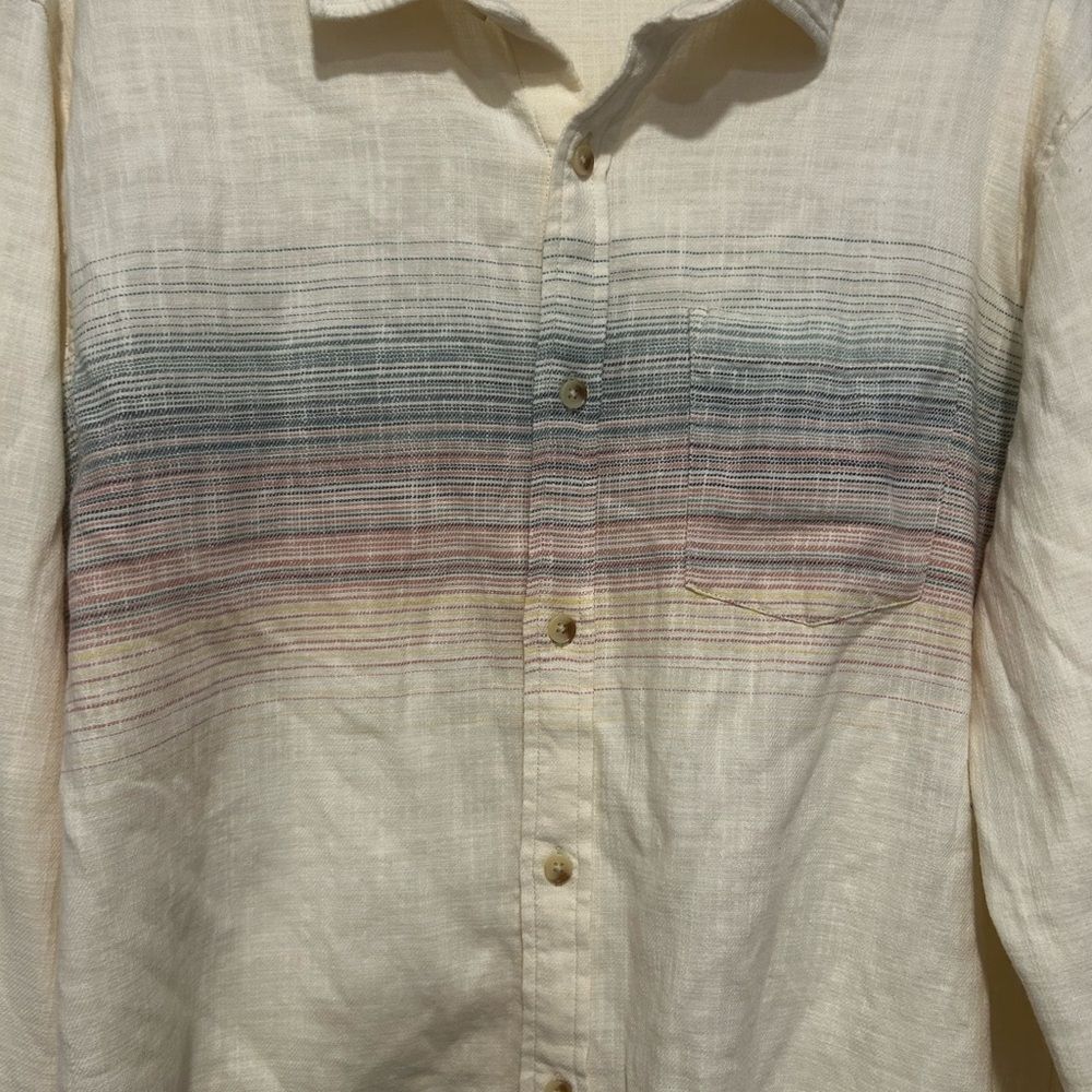 Marine Layer Button Down Long Sleeve NWOT - Picture 4 of 7